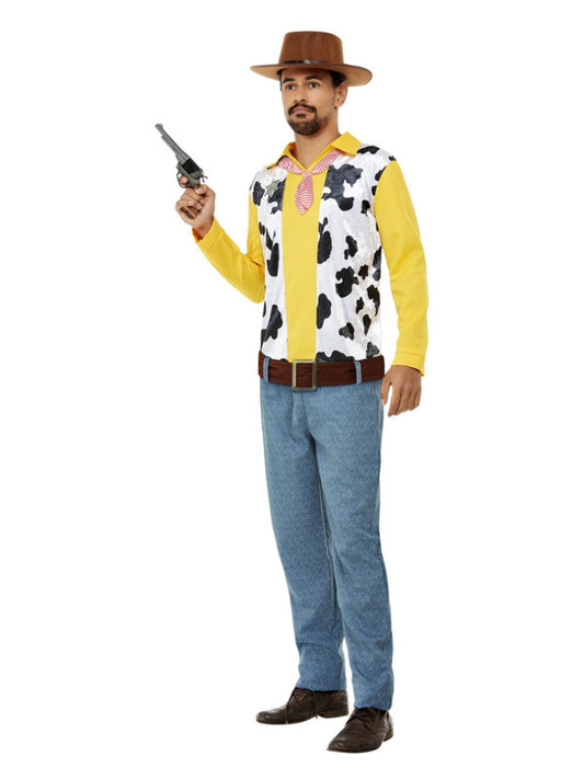 Western Cowboy Costume Yellow