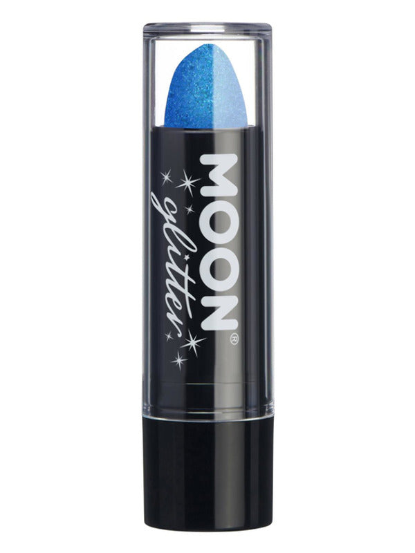 Adult Moon Glitter Iridescent Glitter Lipstick Blue