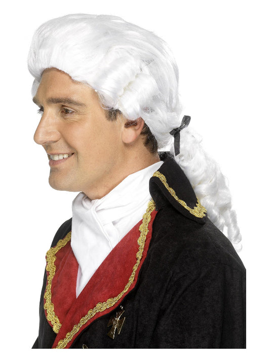 Court Wig White