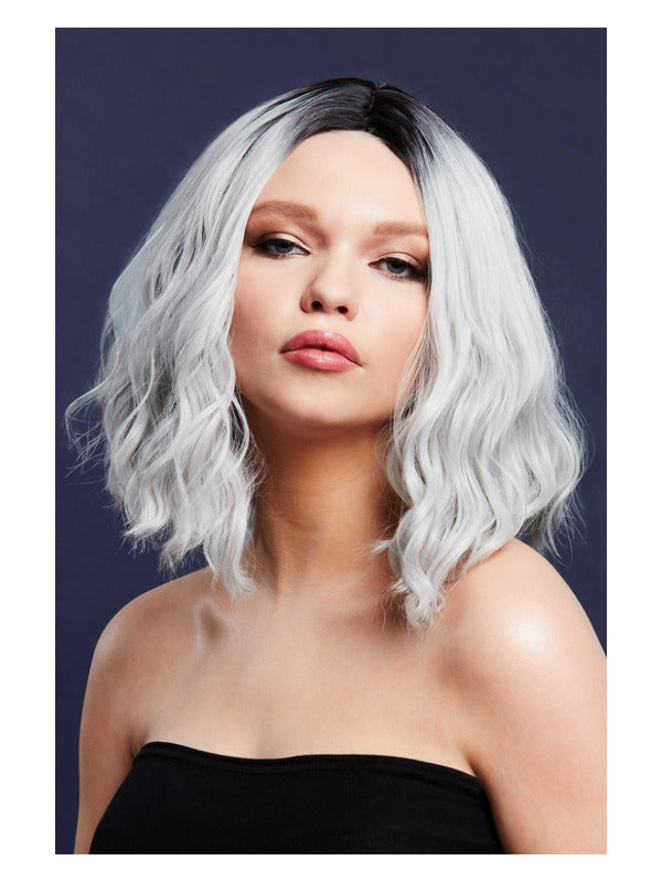 Fever Cara Wig Two Toned Blend Ice Silver
