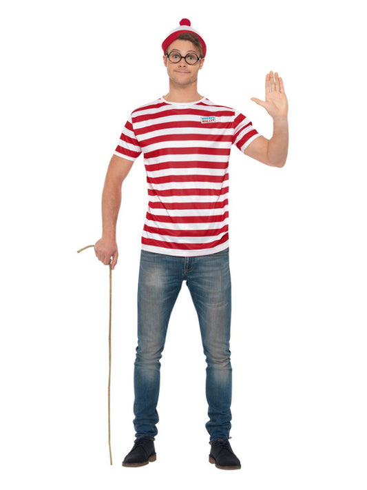 Adult Wheres Wally Kit Red  White (2)