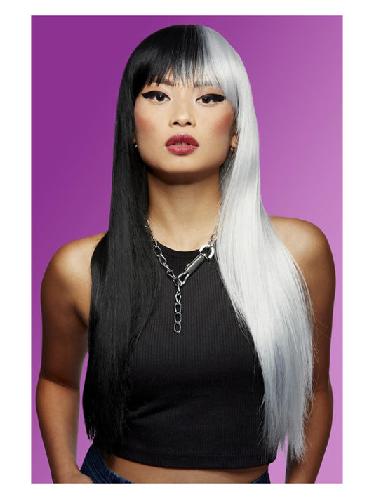 Manic Panic Raven Virgin Downtown Diva Wig