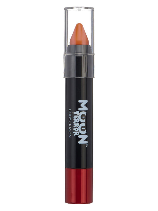 Adult Moon Terror Halloween Body Crayons Orange