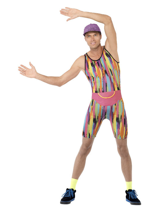 Aerobics Instructor Costume MultiColoured