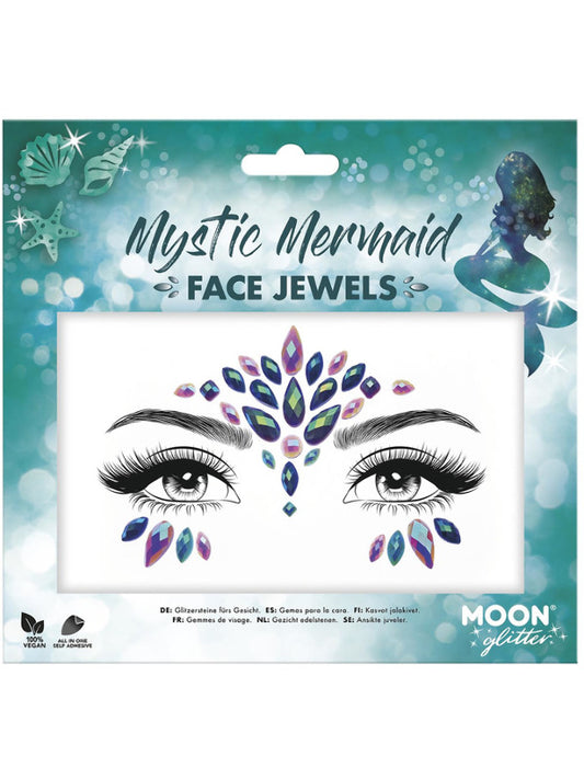 Moon Glitter Face Jewels Mystic Mermaid