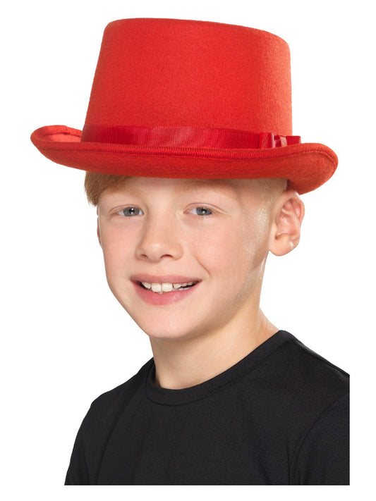Kids Kids Top Hat Red