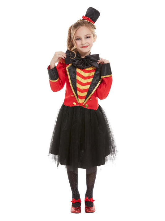 Kids Kids Deluxe Ringmaster Costume Red (2)