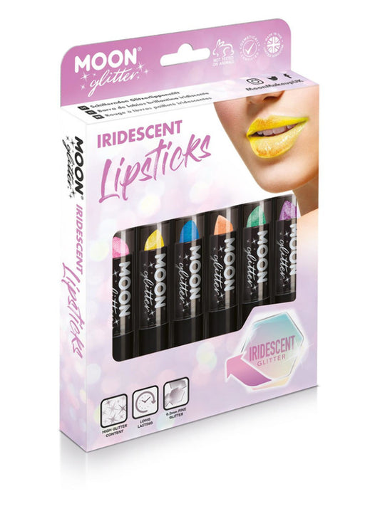 Moon Glitter Iridescent Glitter Lipstick Assorted