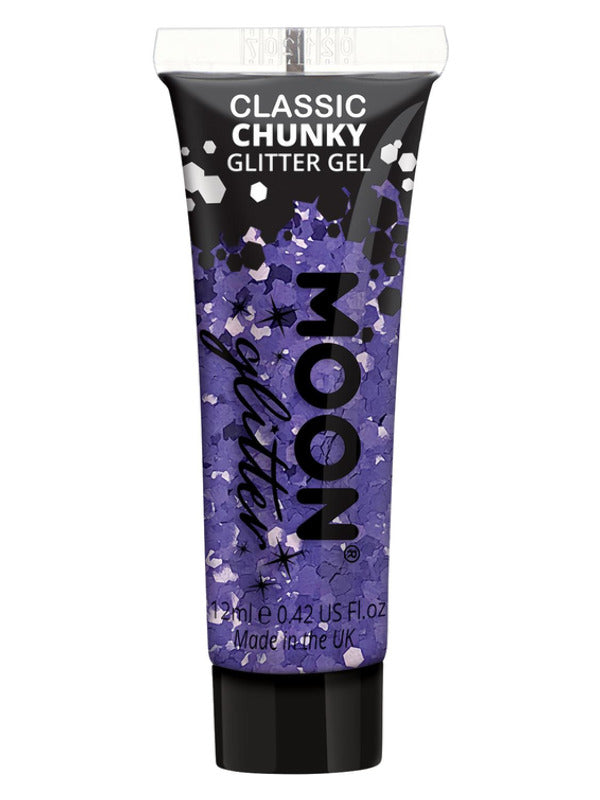 Adult Moon Glitter Classic Chunky Glitter Gel Lavender