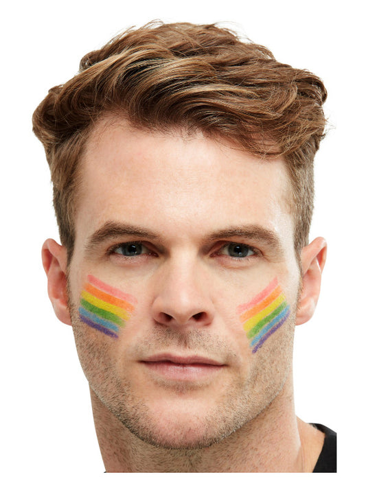 Smiffys MakeUp FX Rainbow Greasepaint Stick