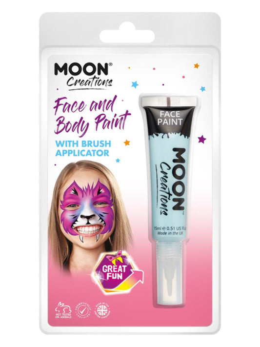 Adult Moon Creations Face  Body Paints Light Blue (2)
