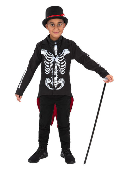 Kids Day of the Dead Senor Skeleton Costume