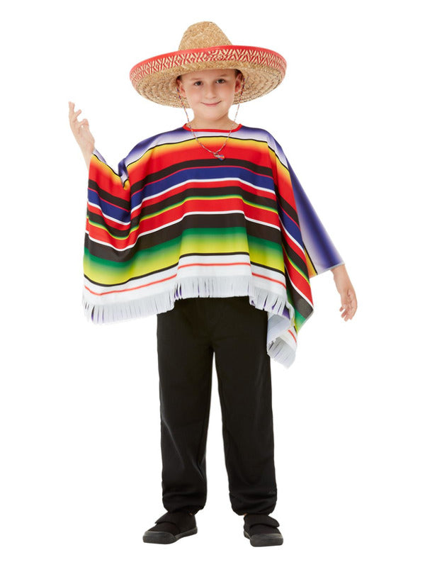 Kids Poncho MultiColoured