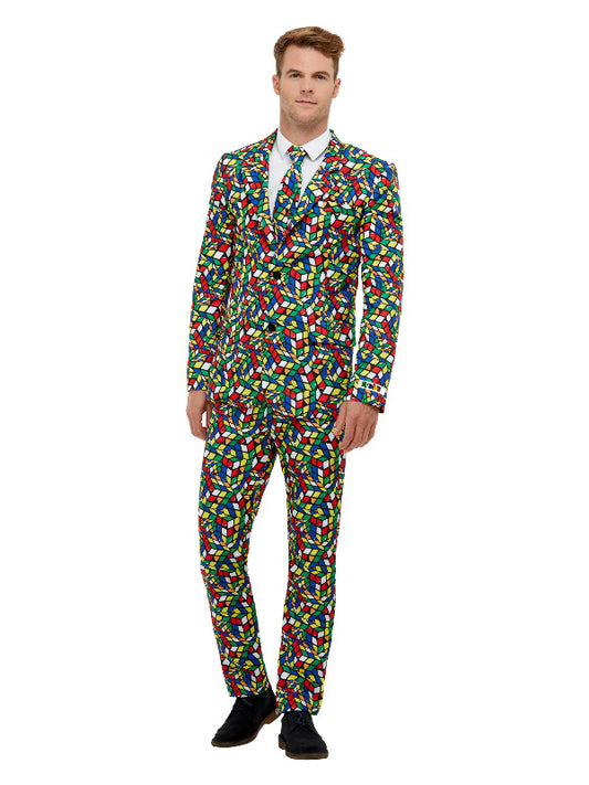 Rubiks Cube Suit MultiColoured