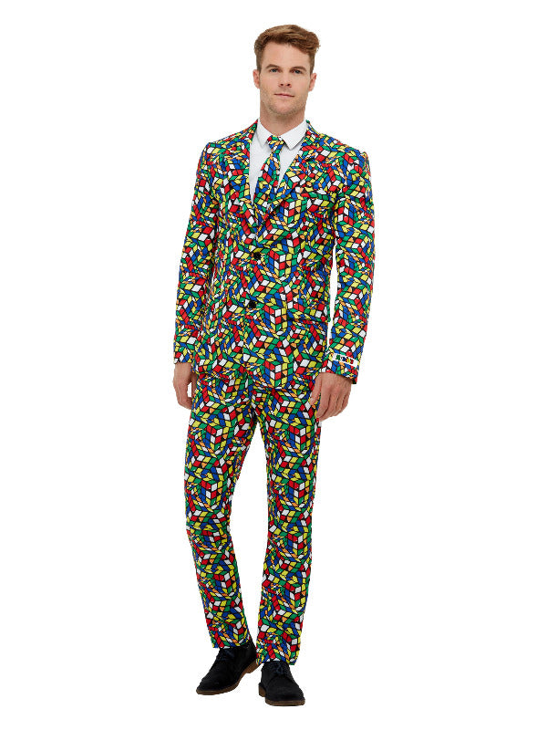 Rubiks Cube Suit MultiColoured