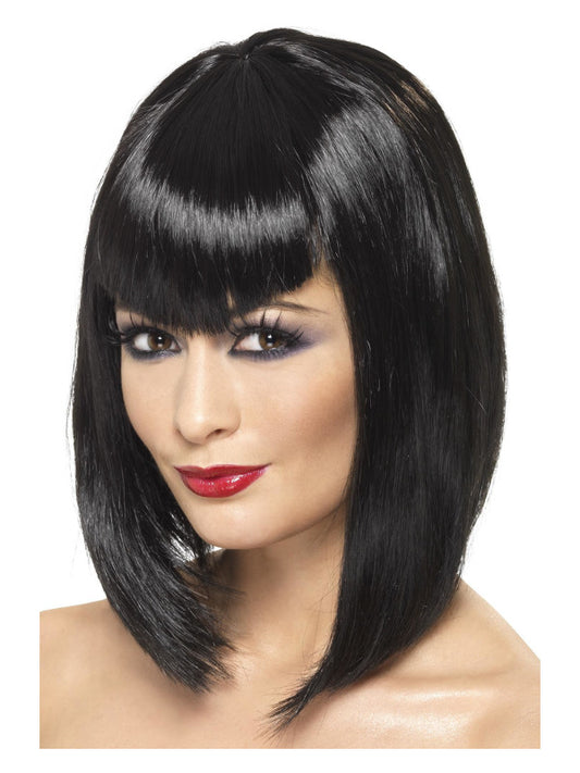 Vamp Wig Black