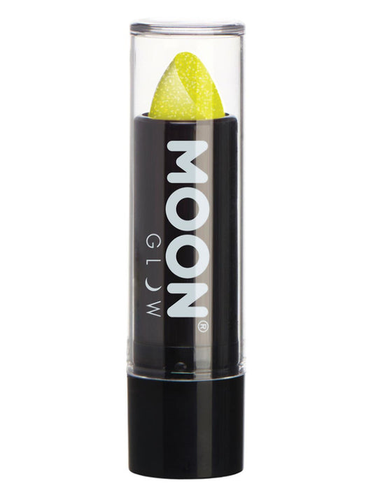 Adult Moon Glow  Neon UV Glitter Lipstick Yellow (2)