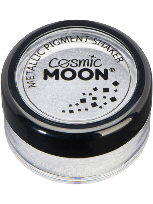Adult Cosmic Moon Metallic Pigment Shaker Silver