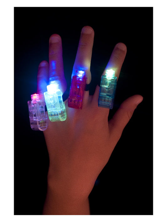 Unspecified Multi Colour Multi Flashing Finger Lights Assort