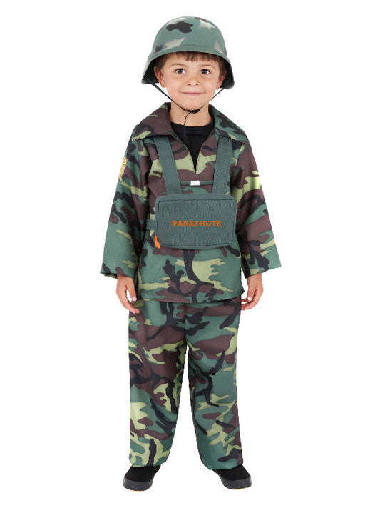 Kids Army Boy Costume Camouflage