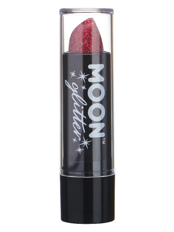 Moon Glitter Holographic Glitter Lipstick Red