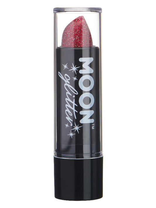 Moon Glitter Holographic Glitter Lipstick Red