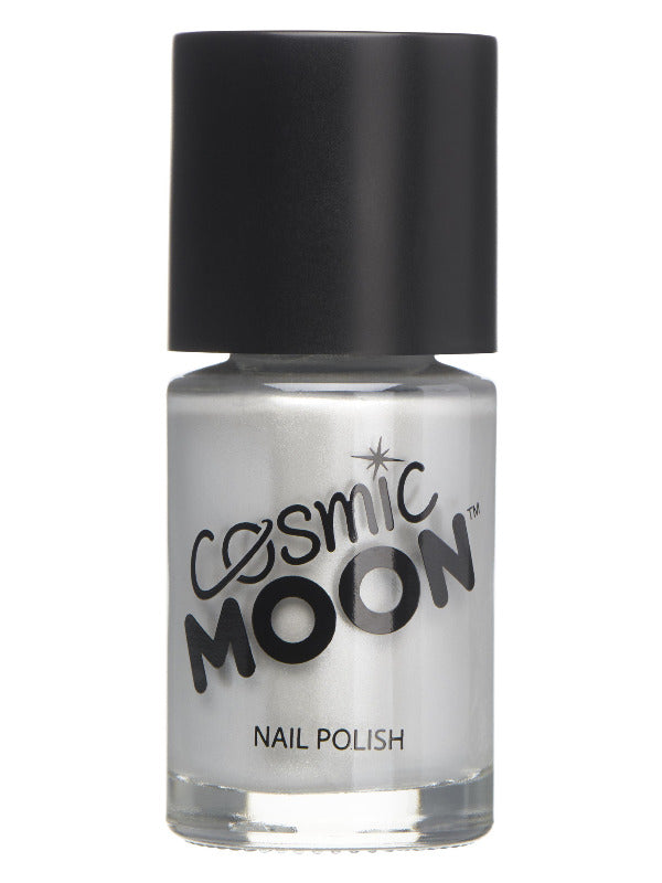 Adult Cosmic Moon Metallic Nail Polish Silver