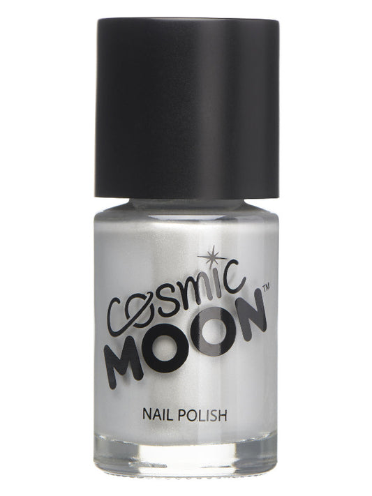 Adult Cosmic Moon Metallic Nail Polish Silver