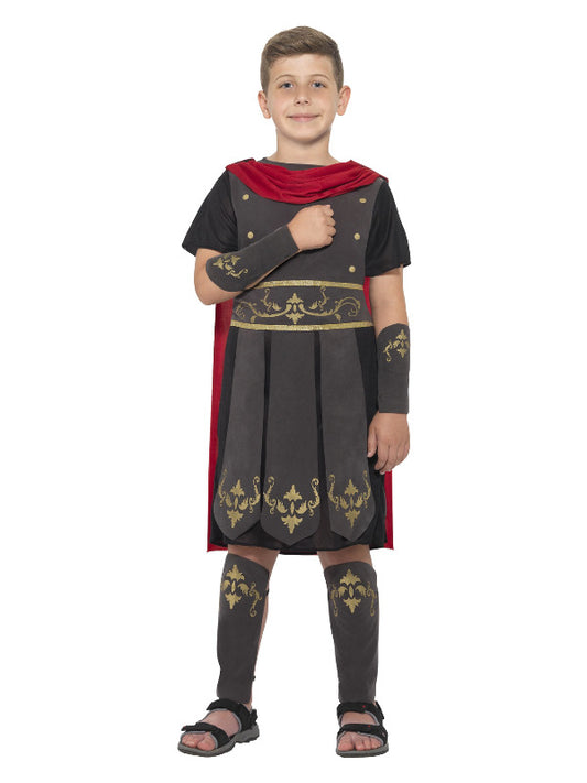Kids Roman Soldier Costume Black