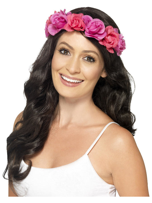 Floral Headband Pink