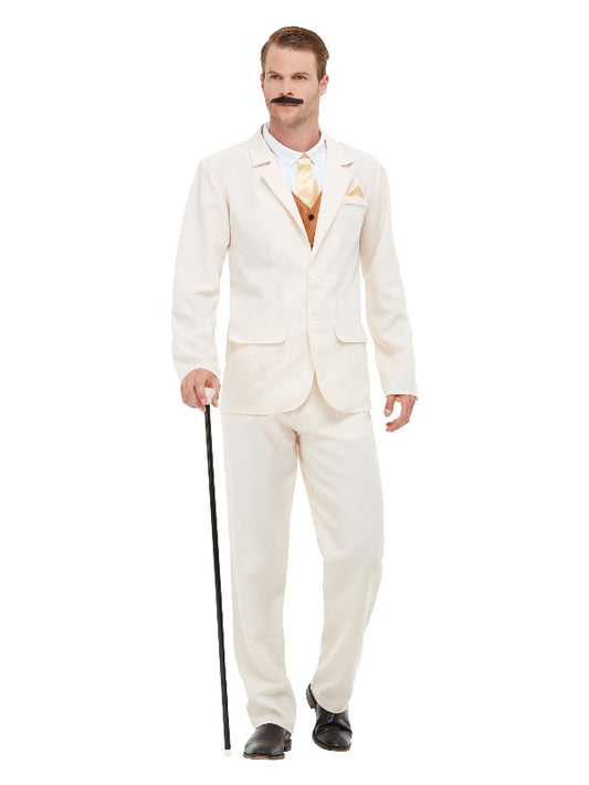 Roaring 20s Gent Costume White