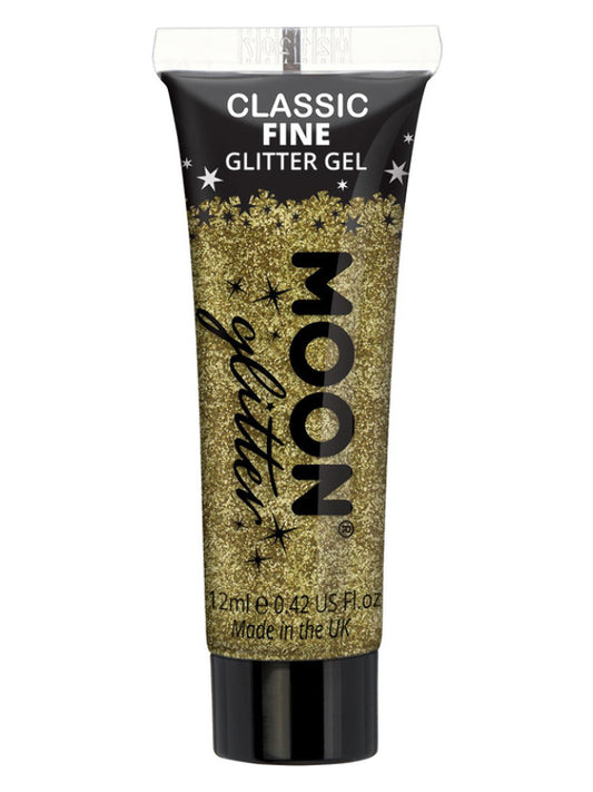 Adult Moon Glitter Classic Fine Glitter Gel Gold