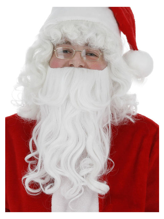 Deluxe Santa Beard White