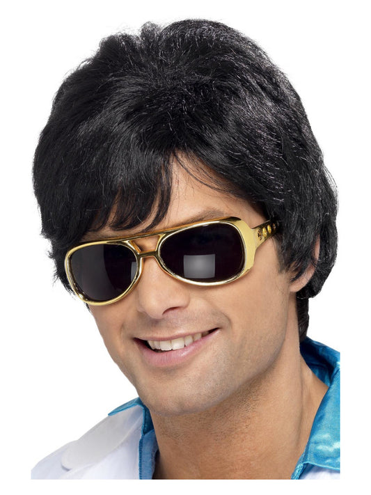 70s Shag Wig Black