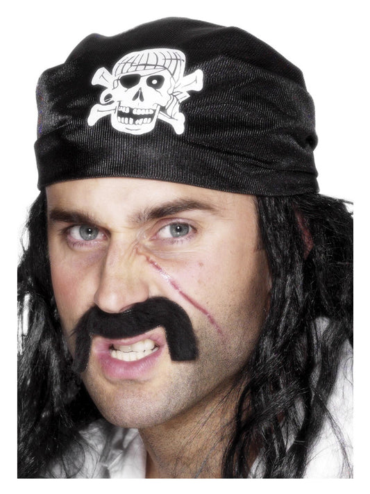 Adult Pirate Bandana Black (2)
