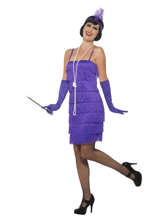 Flapper Costume Purple