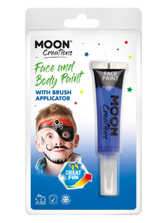 Adult Moon Creations Face  Body Paints Dark Blue (2)