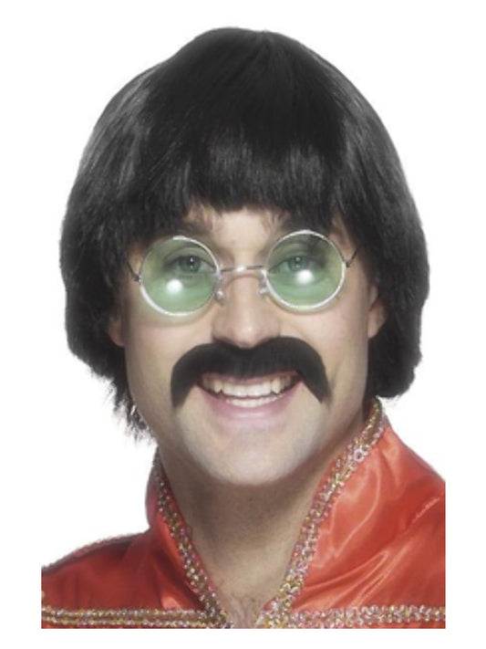70s Mersey Wig  Tash Black